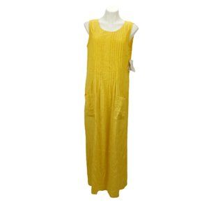 Sarah Elizabeth Women Size 12 Dress Yellow 02669